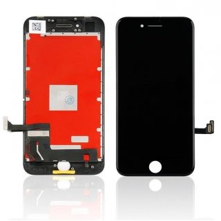 LCD Display Retina fr iPhone 8 Glas Scheibe Komplett Front schwarz 4.7 Zoll + ffner Kit 9in1