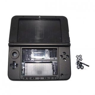 Nintendo 3DS XL Gehuse Grau / Silber Shell Housing Ersatzgehuse neu