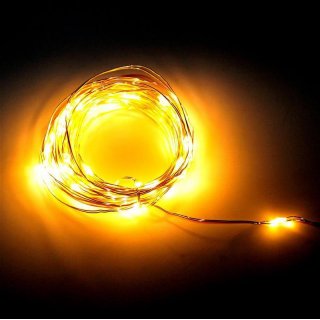 Gnosj KonstSmide LED-Lichterkette 6386-190 Tropfen 50 ww Dioden, 6386-190