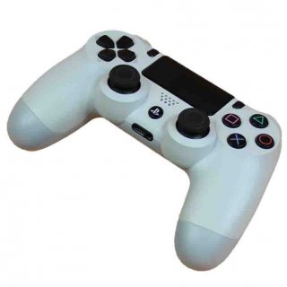 PlayStation 4 - DualShock 4 Wireless Controller, Wei (2016) gebraucht