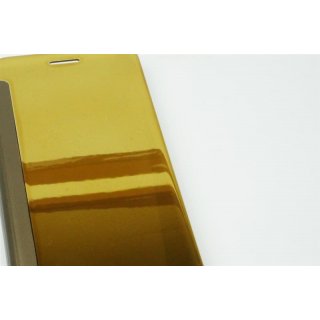 Iphone 7 Plus / 5.5 LED View Flip Case Tasche Gold Cover Schutzhlle