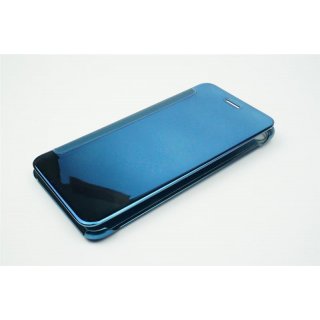 Iphone 7 Plus / 5.5 LED View Flip  Case Tasche Blau Cover Schutzhlle