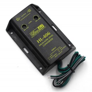 Sinuslive High-Low Adapter Lautsprecher an Verstrker Autoradio HL-406