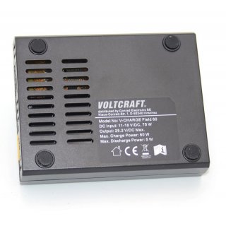 VOLTCRAFT V-Charge 60 DC Modellbau-Multifunktionsladegert 12V 6A LiPo, LiIon, L