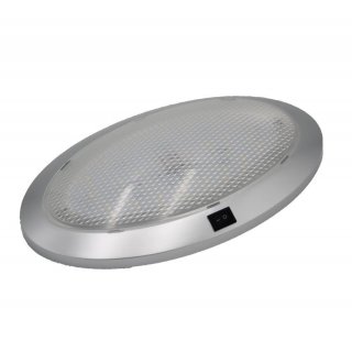 Brunner Ovale LED-Deckenleuchte mit widerstandsfhigem Kunststoffgehuse und EINAUS-Schalter