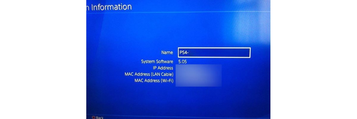 [PS4] Welche Systemsoftware hat Ihre Ps4 ?