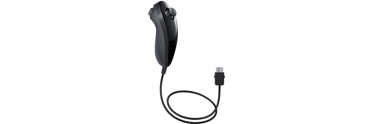 [Wii] Ist der zur Konsole passende Original Nunchuk Controller vorhanden und intakt?
