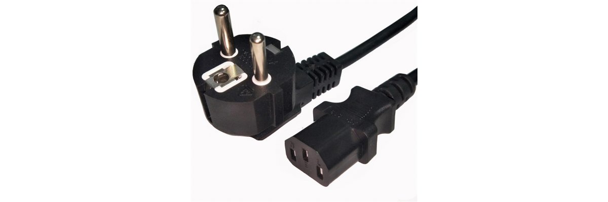 [PS3] Ist das Strom Kabel vorhanden und intakt?