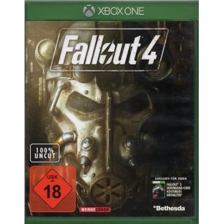 Fallout 4 - Day One Edition (USK 18 Jahre) - Xbox One gebraucht - USK18 