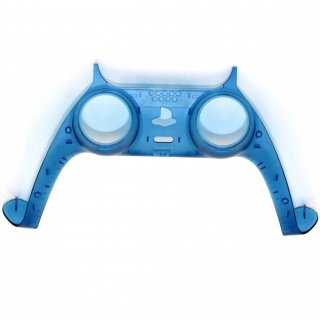 Controller Frame Griff Gehuse Rahmen Shell Cover Case fr Sony PS5 Gamepad Transparent Blau