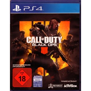Call of Duty Black Ops 4 - Standard Edition -- (PS4) Playstation 4 USK 18 gebraucht
