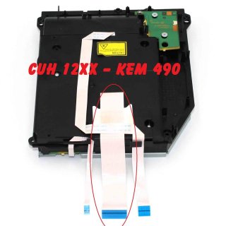 Laser flex kabel fr PS4 KEM-490 CUH 1216B Playstation 4 Flachbandkabel Cable fr Laser zu Mainboard