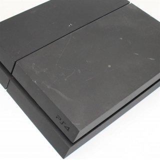 Sony Ps4 Playstation 4 CUH1216a  Gehuse & Mittelteil schwarz mit Kratzern
