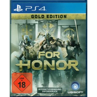 For Honor - Gold Edition (PS4) Playstation 4 USK 18 gebraucht