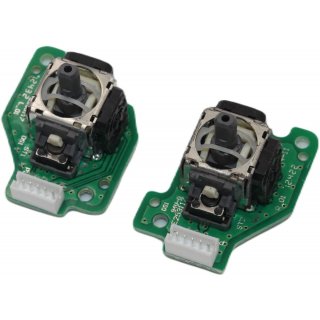 2 x Joystick Controller Analogstick Steuermodul, links + rechts + Platine fr Wii U Gamepad 