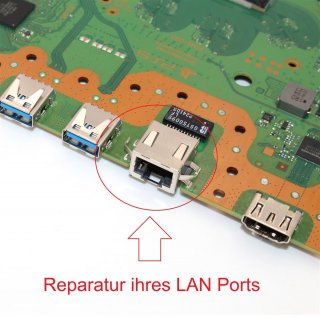 Professionelle Reparatur des LAN-Ports (RJ45) Ihrer PS5 Konsole
