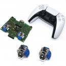 DualSense Wireless-Controller weiss Sony + Hall Effekt Analog Sticks [PlayStation 5 ] PS5 PS 5 PS-5 Blau gebraucht