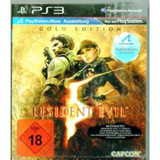 Resident Evil 5 - Gold Edition [Software Pyramide] - PS3 Spiel USK18  Gebraucht