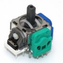 2 x PS4 Analog Hallefect Hallefekt Controller 3D Steuer Modul Thumbstick Stickdrift Potentiometer Blau