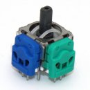 2x XBox One Controller Analog Hallefect Hallefekt Steuer Modul Thumbstick Stickdrift Potentiometer blau