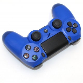 PlayStation4 PS4 DualShock 4 Wireless Controller Blau mit Halleffekt Analog Sticks - Stickdrift