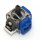 2 x PS5 Analog Halleffect Halleffekt Controller 3D Steuer Modul Thumbstick Stickdrift Potentiometer blau