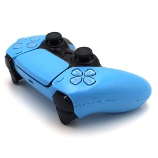DualSense Wireless-Controller Starlight-Blue Sony + TMR Hall Effekt orange Analog Sticks [PlayStation 5 ] PS5 PS 5 PS-5 gebraucht