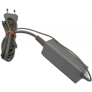 Original Nintendo Netzteil WII U Controller / Game Pad Adapter / Power Supply Grau gebraucht