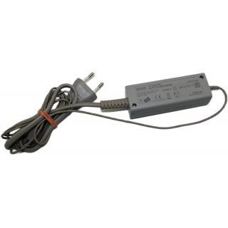 Original Nintendo Netzteil WII U Controller / Game Pad Adapter / Power Supply Grau gebraucht