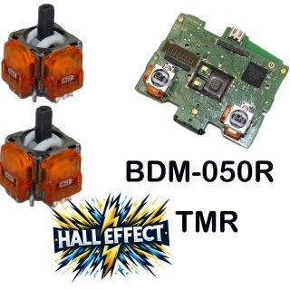 Sony PlayStation 5 Controller Orange Hall Effekt TMR Mainboard Platine Effect PS5 BDM-050R Halleffect Halleffekt