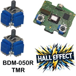 Sony PlayStation 5 Controller BlauHall Effekt TMR Mainboard Platine Effect PS5 BDM-050R Halleffect Halleffekt