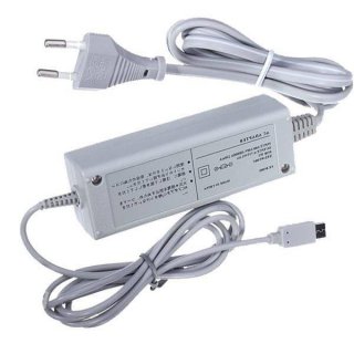 Nintendo Netzteil für WII U Controller / Game Pad Adapter / Power Supply Grau