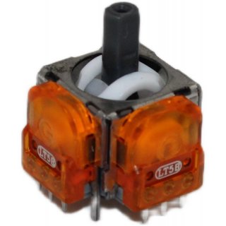 DualSense Wireless-Controller Cobald-Blue Sony + TMR Hall Effekt orange Analog Sticks [PlayStation 5 ] PS5 PS 5 PS-5 gebraucht