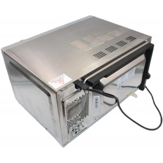 Caso MG 20 MENU Mikrowelle Grill Glasdrehteller Edelstahlgeh�use 800 Watt 20L - gebraucht funktionst�chtig kurz getestet
