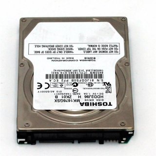 Toshiba MK1665GSX &ndash; 160 GB interne Festplatte (5400...