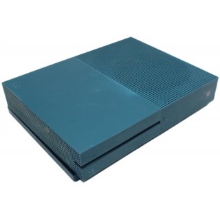 XBOX One S Disc Edition Geh�use Gr�n + K�fig gebraucht...