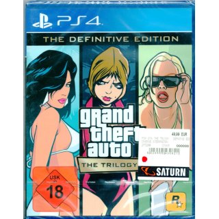Grand Theft Auto: The Trilogy - The Definitive Edition - (PS4) Playstation 4 USK 18 Neu