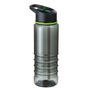 MELIANDA MA-7100 leichte Trinkflasche Grün Sportflasche mit 750 ml - Trinkhalmsystem - Wasserflasche aus BPA freiem Tritan - bruchsicher
