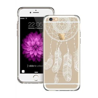 iPhone 5 5S Feder Handyhülle Hülle Tasche Cover Case Silikon