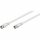 10 x SAT DVB-S SatelitenKabel F Stecker 75 Ohm für Satellit LNB Anschlusskabel Receiver weiß Goobay