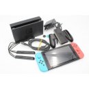 Nintendo Switch Neon-Rot/Neon-Blau Baujahr 2017 Patchable...