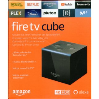 Amazon Fire TV Cube 2 4K inkl. Kodi 19.x Mega Paket + Ethernet Adapter XXL EASYTV MEDIA