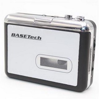 Basetech BT-USB-TAPE-100 Kassetten Digitalisierer inkl. Kopfhörer
