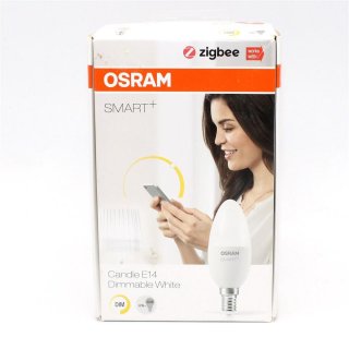 Osram LED Kerzenlampe Smart+ Home Classic B40 E14 6W dimmbar ZigBee Leuchtmittel
