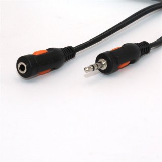 SpeaKa Professional Klinke Audio Verlängerungskabel 1x Klinkenstecker 3.5 mm