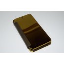 Iphone 7 4,7 LED View Flip Case Tasche Gold Cover Schutzhülle