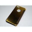 Iphone 7 4,7 LED View Flip Case Tasche Gold Cover Schutzhülle