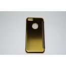 Iphone 7 4,7 LED View Flip Case Tasche Gold Cover Schutzhülle