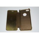 Iphone 7 4,7 LED View Flip Case Tasche Gold Cover Schutzhülle