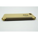 Iphone 7 4,7 LED View Flip Case Tasche Gold Cover Schutzhülle